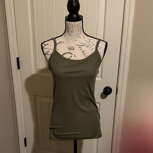 No Boundaries Olive Camisole Top